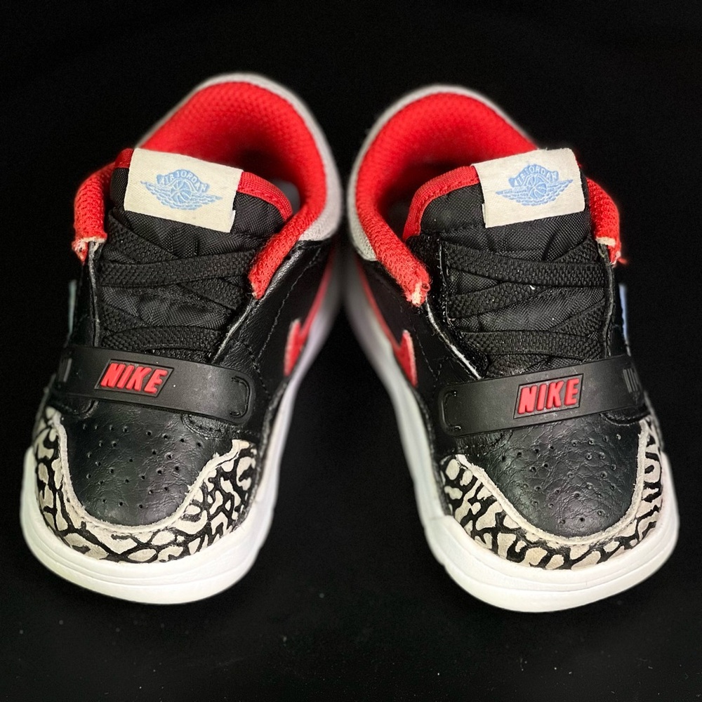Nike Jordan Legacy 312 Low TD “Black Cement” Size 5C | 2022 | CD9056-004